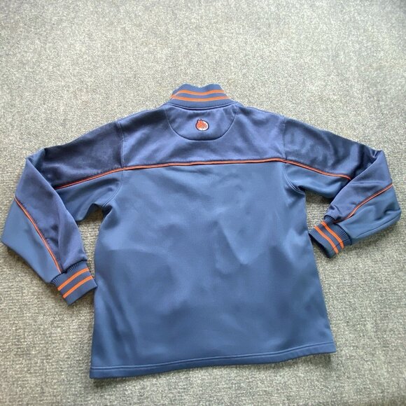 Charlotte Bobcats Jacket Men's S Blue NBA Exclusive Collection Zip Front Patches - Picture 6 of 16